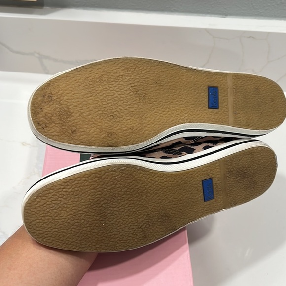 Keds / x kate spade new york champion leopard satin sneaker /9.5 - Picture 4 of 5